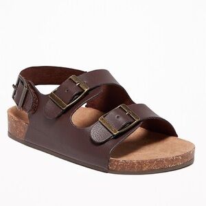 Old Navy Faux-Leather Double-Strap Sandals
